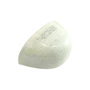 Paladin SEGURIDAD ESO22568-2 Capas de los pies de fibra de vidrio con material reciclable de tira TPE