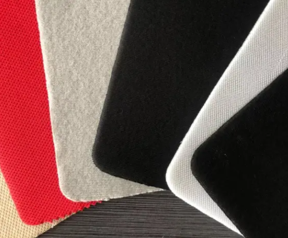 Forros de zapatos de tela laminada con respaldo de esponja