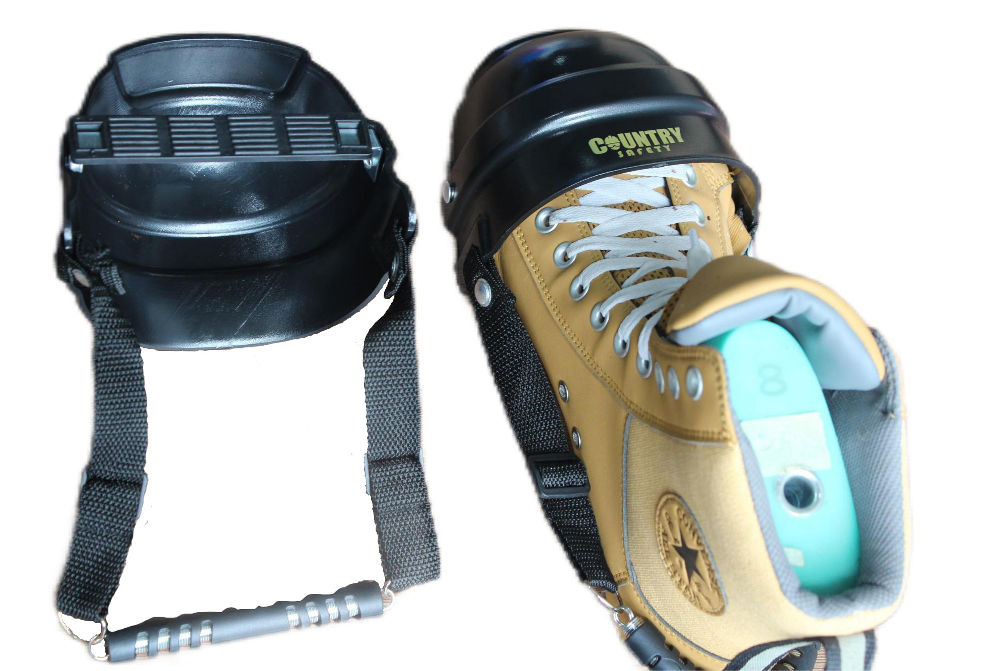 Cubierta de zapatos de seguridad para visitantes CompOSOITE Guardia de pie 