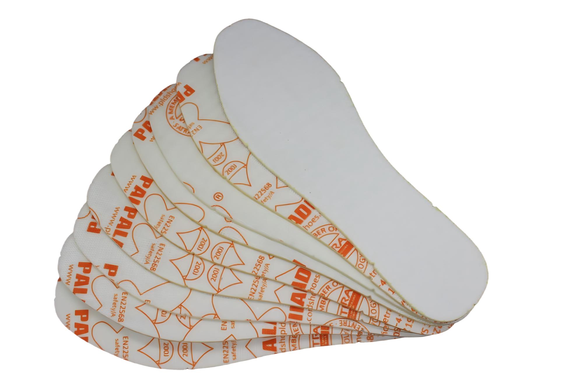 Anti Pinpure Flexible Flexible suave de la plantilla para el calzado de seguridad